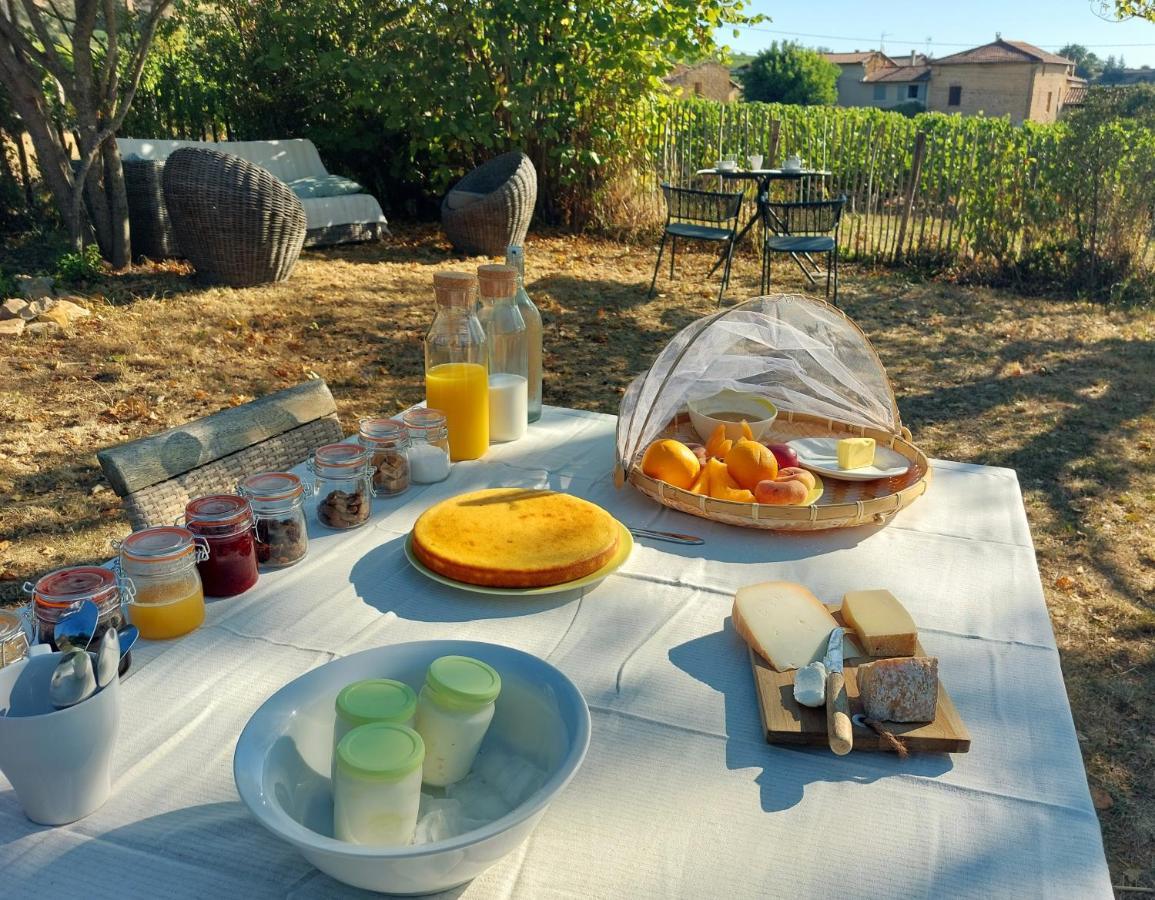 Songes De Vigne Bed and Breakfast Bagnols  Exteriör bild