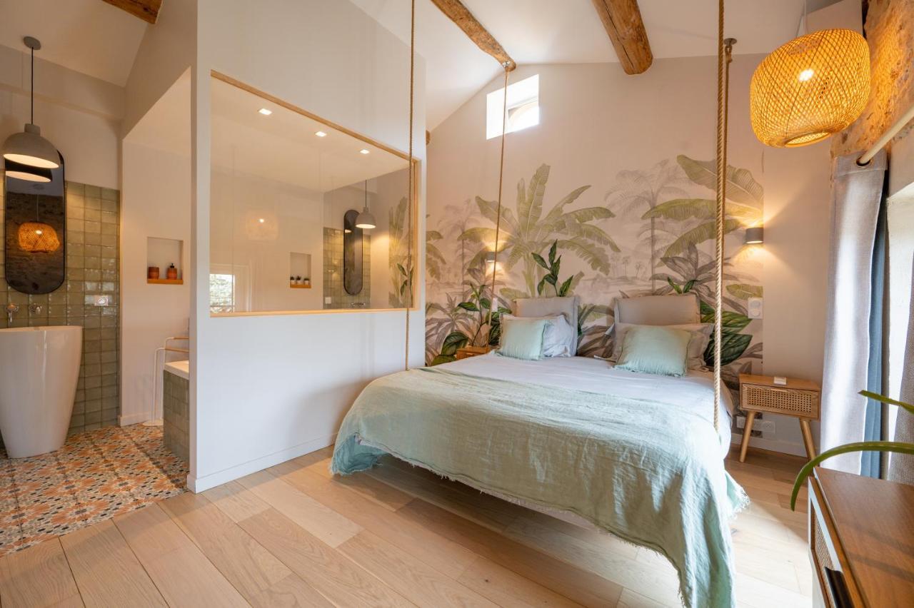 Songes De Vigne Bed and Breakfast Bagnols  Exteriör bild